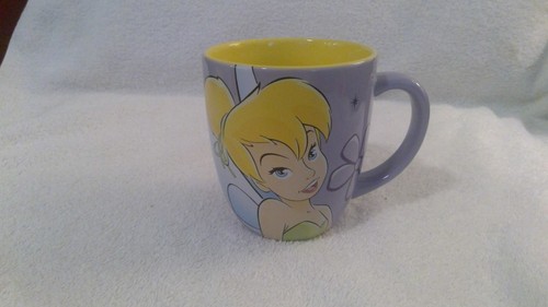 Disneyland Resorts 'Tinker Bell" Purple & Yellow, 20oz Coffee/Tea Mug, EUC - 第 3/6 張圖片