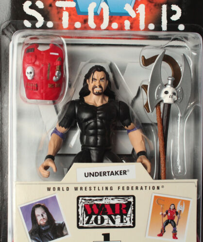 The Undertaker - WWF S.T.O.M.P. Series Action Figur 1998 Wrestling - Bild 2 von 4