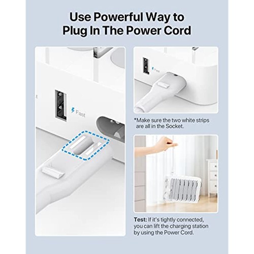 SooPii 60W 6 Port Charging Station, PD 20W USB C Fast Charging - Photo 9 sur 42