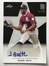 2020 LEAF PG NATIONAL SHOWCASE JQUANN SMITH BLACK AUTO 44/50 M