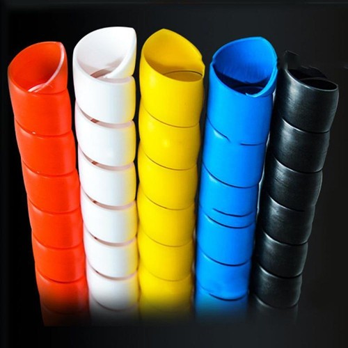 1M Retardant Wrap Tube Spiral Wire Cable Sleeves Casing Winding Pipe - Picture 3 of 16