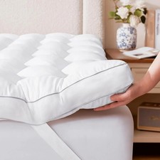 Memory Foam Mattress Topper Full with Queen Size 3-Inch Memory Foam Mattress Top