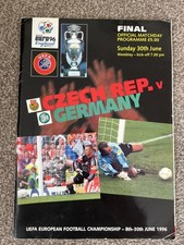 CZECH REP. V. GERMANY - EURO 96 FINAL AT WEMBLEY - 30.6.96