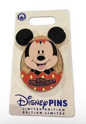 Mickey Mouse Easter Egg Pin Disney Eggstravaganza 2025 Disney Parks Pin NEW
