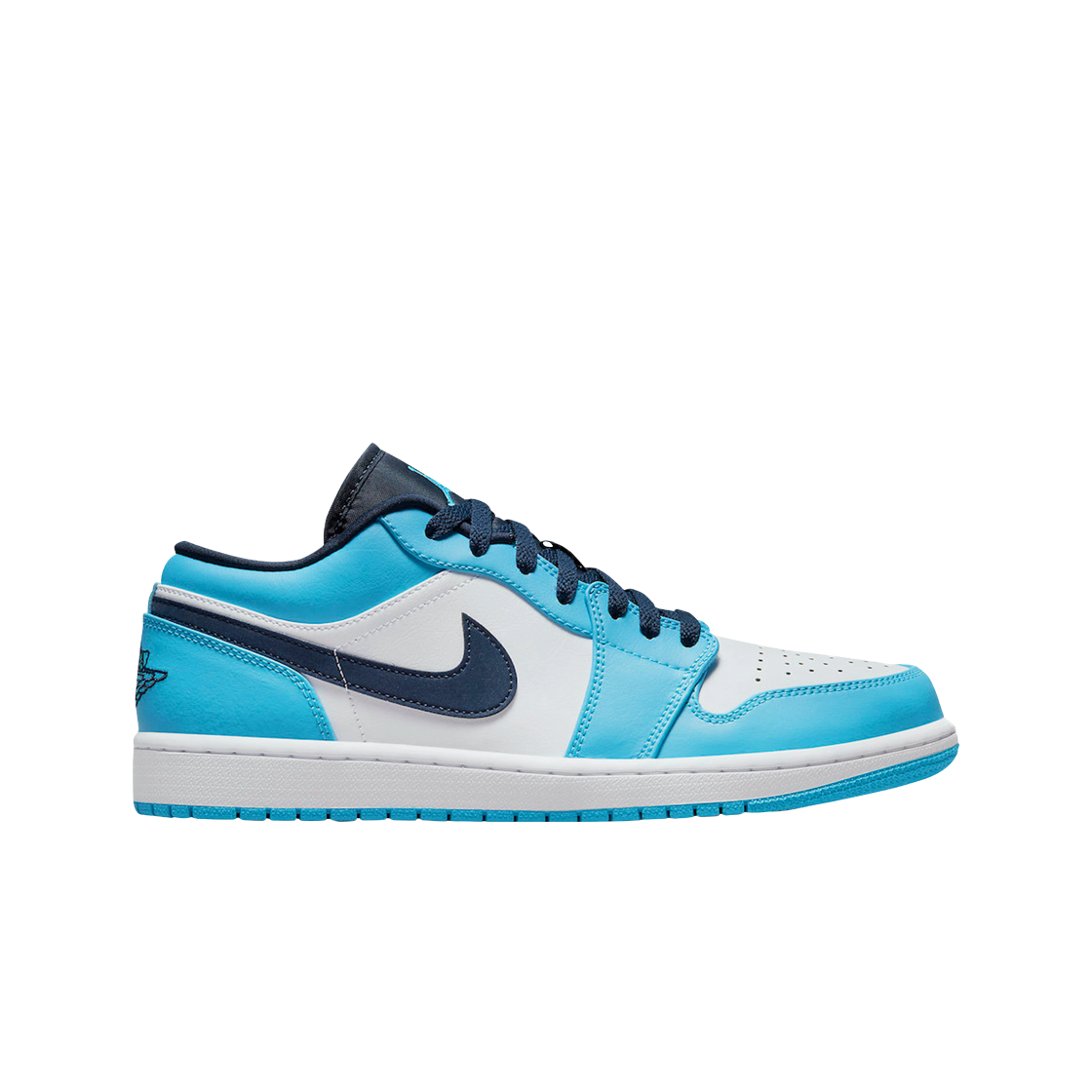 ジョーダン1 low unc Size 8 - Jordan 1 Low UNC 2021 Black/University Blue/White
