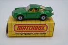 Vintage 1980 MATCHBOX Superfast SF3 Porsche 911 Turbo Green MINT Boxed