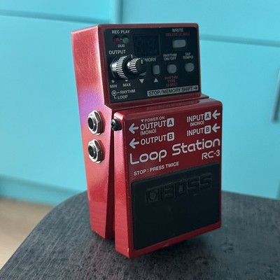 Boss RC-3 Loop Station Stereo Gitarre Looper Pedal - Top Zustand