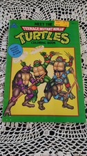 meet the Teenage mutant ninja turtles coloring book vintage 1990