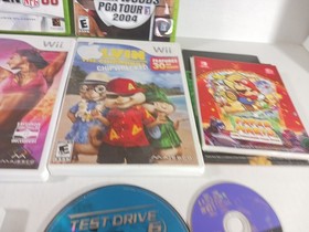 Video Game Untested Junk Lot Dirty Bad Condition Wear Scfratches Random Manuals