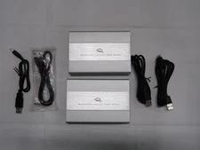 Lot of 2 OWC Mercury Elite Pro mini USB 3.1 Enclosed External 1 TB 7200 RPM HDD