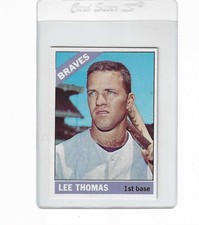 1966 Topps #408 LEE THOMAS, ANGELS, Sharp, NM