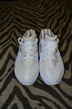 Nike Air Huarache-White Sneakers- Preschool Sz-12C 704949-110