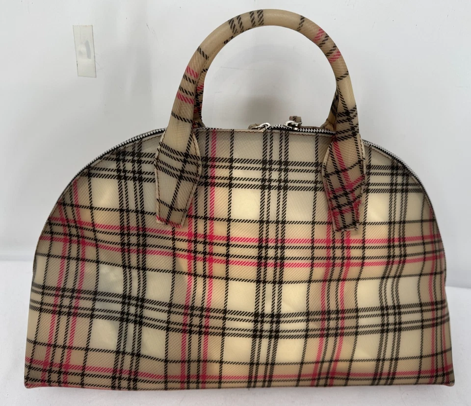 GUM Gianni Chiarini PVC 大号格子 Nova Check 挎包 手提包 — 第 3/4 张图片