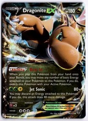 Dragonite EX 74/111 XY Furious Fists