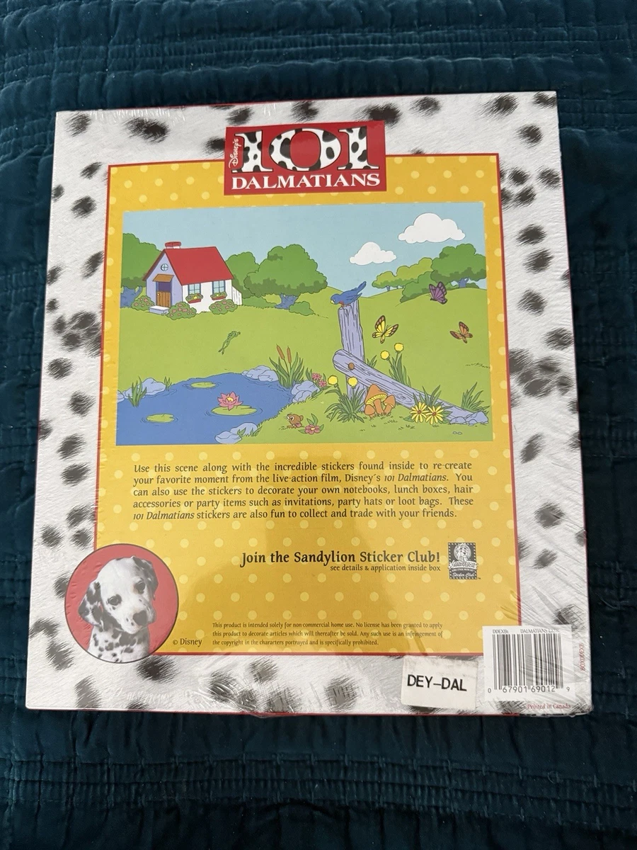 Vintage Disney 101 Dalmatians Sandylion Sticker Extravaganza 200+ Album Set