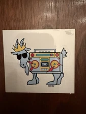 GOAT USA Boombox Goat Sticker. Single Sticker. Brand New.