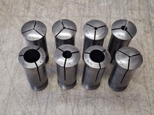 Original South Bend 5C Round Collet 8pc Set For Lathe Made in USA