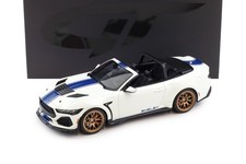 GT Spirit 2025 Ford Shelby Mustang Super Snake Convertible Oxford White 1:18