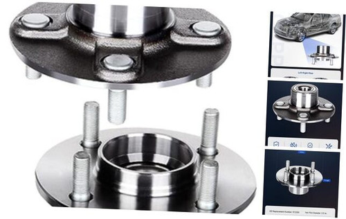 Rear Wheel Bearing and Hub Assembly for 2000-2006 Sentra Wheel Hub Bearings