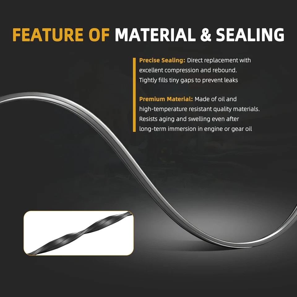 Juego de juntas de culata Direct Fit para Honda Crosstour 2012-2015 OEM + pernos HS26509PT Foto 4 de 4