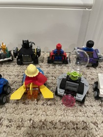 Lego Mighty Micros Lot 76093, 76070, 76068, 76071, 76094, and 76092 