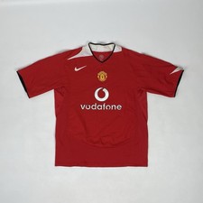 Manchester United Nike Vintage 2004/05 Home Football Shirt Soccer Jersey Men XL