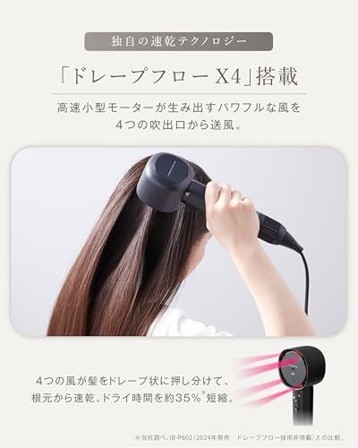 Haartrockner SHARP IB-WX901-W Plasmacluster Drape Flow schönes Haar Japan Neu - Bild 4 von 10