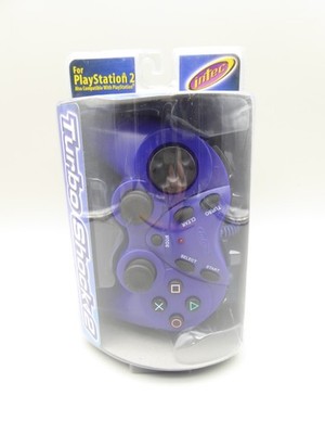Intec PlayStation 2 & Playstation Blue Wired Controller New in Box 2001