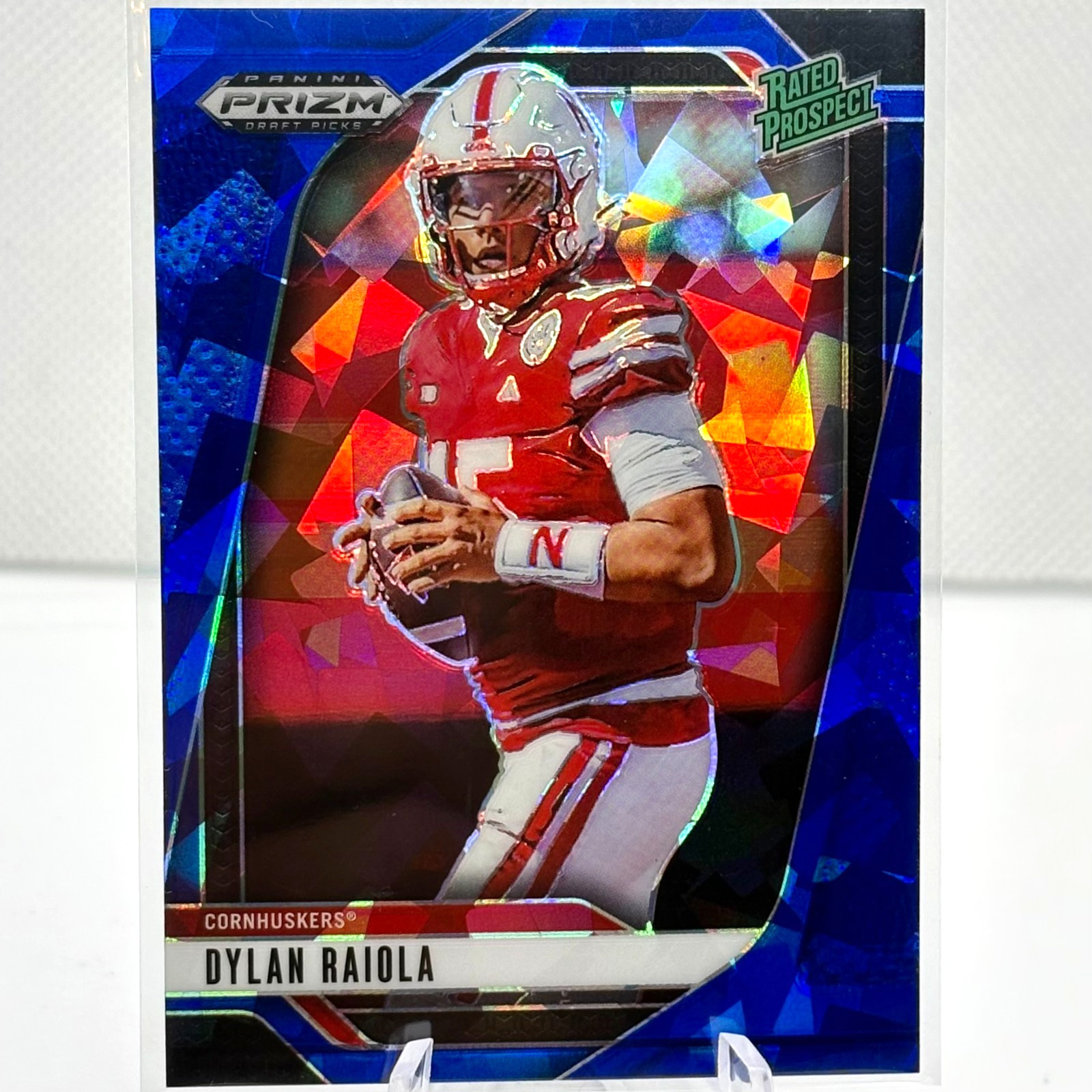 2025 Panini Prizm Draft Picks Dylan Raiola #158 Blue Ice Prizm /149