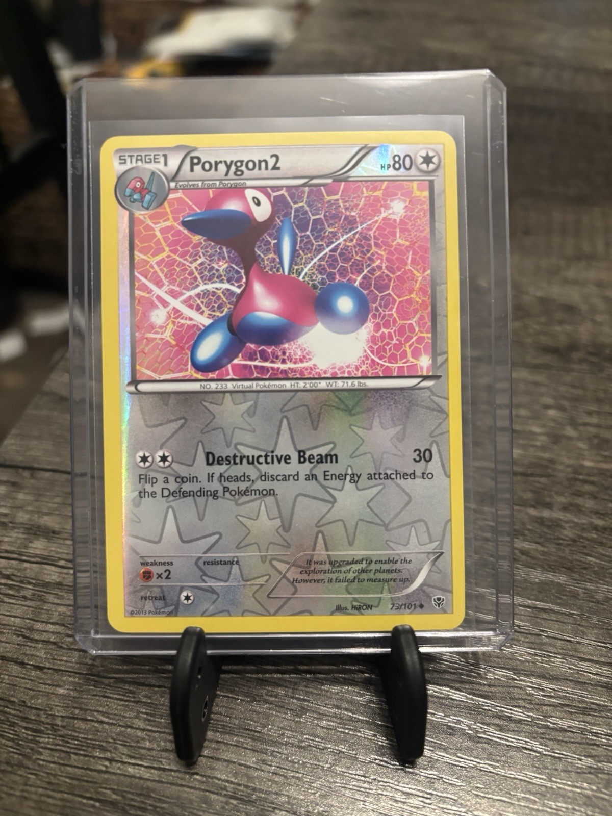 Pokemon TCG Card Black & White Plasma Blast Porygon2 73/101 Reverse Holo