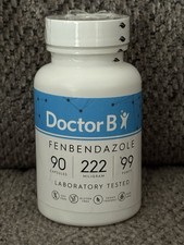FENBENDAZ0LE 222 mg - 90 Capsules - 99 Purity - New/Sealed