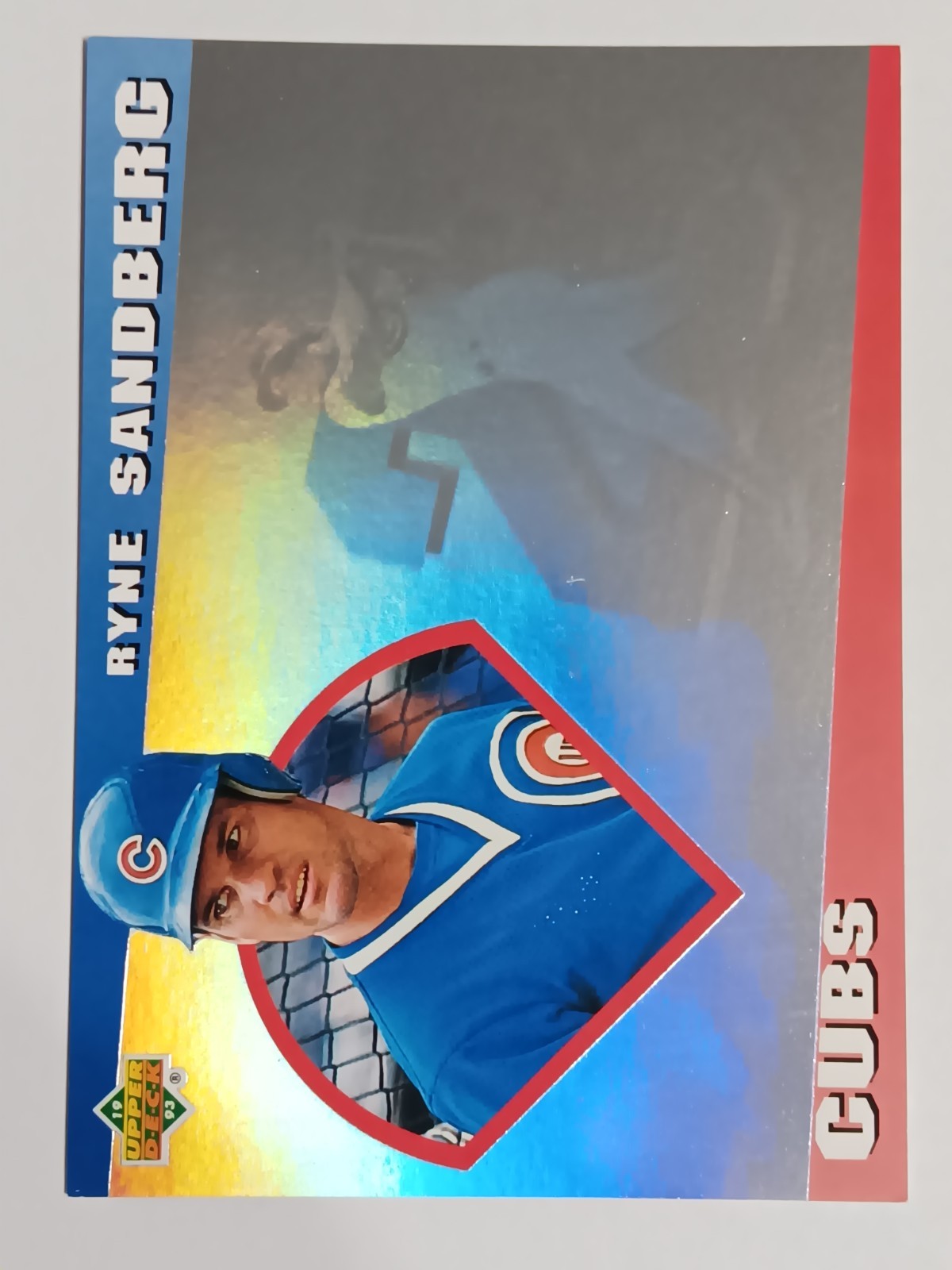 1993 Upper Deck Diamond Gallery Ryne Sandberg Card #8