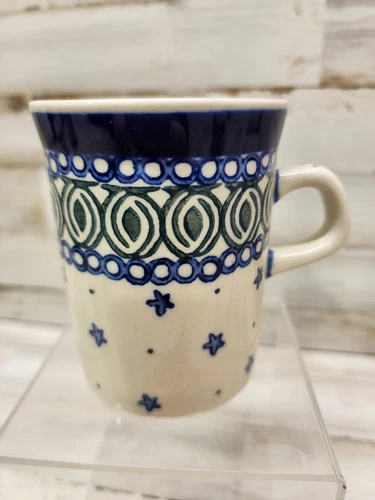Ceramika Artystyczna Boleslawiec Hand Made in Poland Mug/Cup.