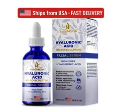 Instaskincare Hyaluronic Acid Anti-aging Serum for Face, Pure Medical Formula