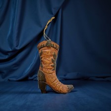 4  Cowboy Boot Keepsake Ornament