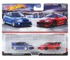 Hot Wheels Premium 2-Pack ´95 MITSUBISHI ECL...