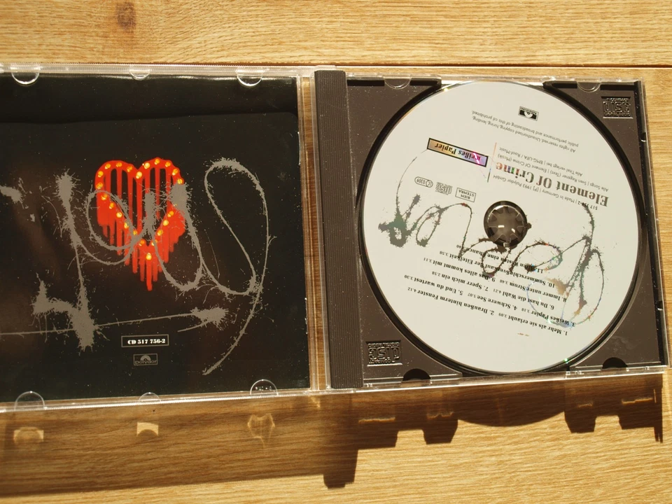 Element Of Crime Weißes Papier - Bild 4 von 4