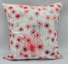 16" Throw Pillow Cover  Christmas Wildflowers 16X16 Inch Cushion Cover