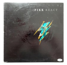 The Fixx Signed Autographed Album Record LP ACOA
