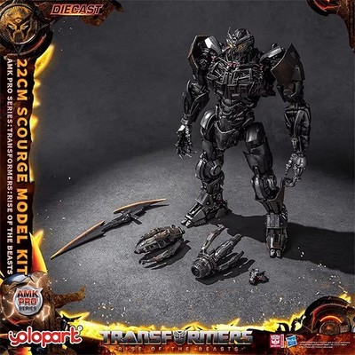 Yolopark Transformers  PRO Scourge Prime Assembly Model kit #22cm