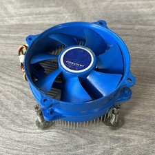 Cooler Master & Foxconn CPU Air Cooler Blue Fan 3-Pin Connector Tested Working
