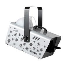 VEVOR 1500W Wireless Snow Machine w/ Remote  5L Tank, Hanging Snow Maker