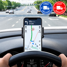 Car Mobile Phone Holder 360° Rotating Universal Dashboard Mount Stand Cradle