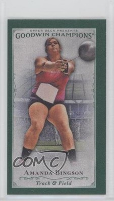 2016 Goodwin Champions Cloth Minis Lady Luck Back 18/25 Amanda Bingson #28 7ov