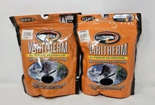 Men’s Duo Fold Varitherm Base Layer Large Long Sleeve Crew & Bottoms Blue