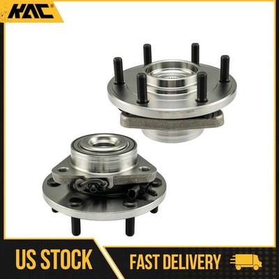 Pair Front Wheel Hub Bearing Assembly For 2013-2015 Nissan Armada 4WD ABS 515155