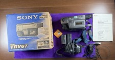 Sony Handycam CCD-TRV67 Camcorder Video Camera Hi8 8mm VideoHi8 BUNDLE TESTED