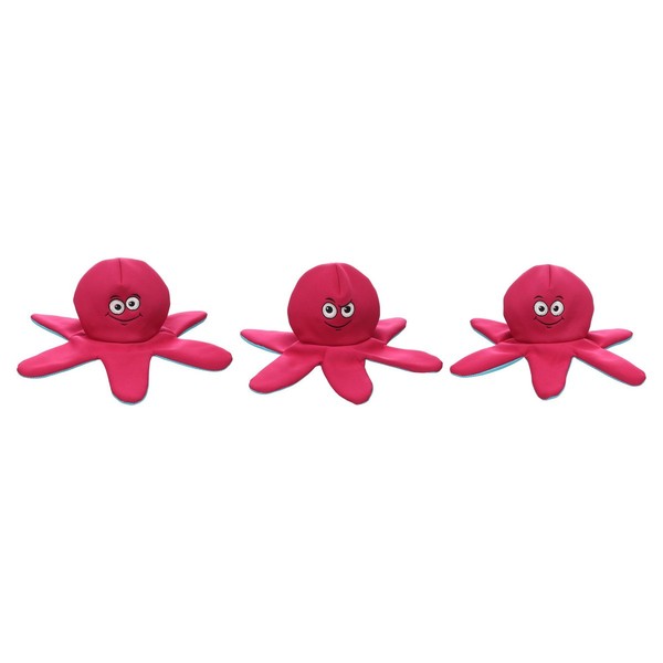 Flamingo Hundespielzeug Fronne Oktopus Emoji Rosa 40X40Cm SchwimmfäHig-image