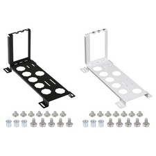 Enhances Cooling Vertical GPU Bracket Metal Construction For PC Fan Slot Mount
