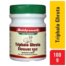 Baidyanath Triphala Ghrit 100g (Triphla + Cow Ghee), Digestive and Eye Tonic